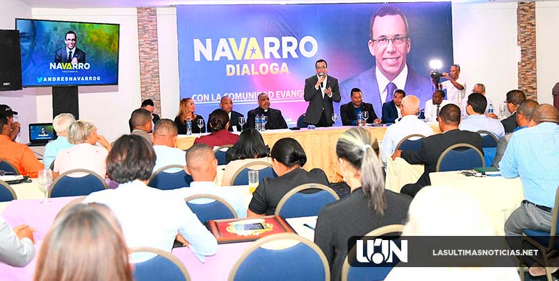 Navarro afirma, desarrollo sostenible se logra sobre la base de un sistema de valores y principios