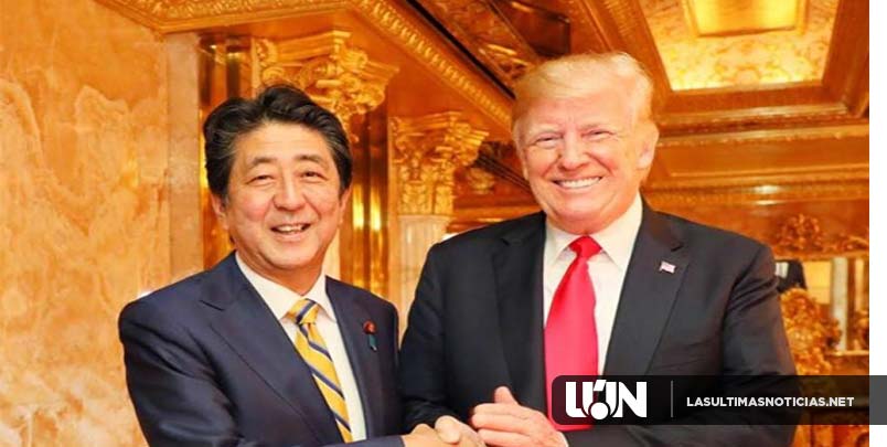 Trump se reúne con Abe tras polémica por sus críticas al tratado de defensa