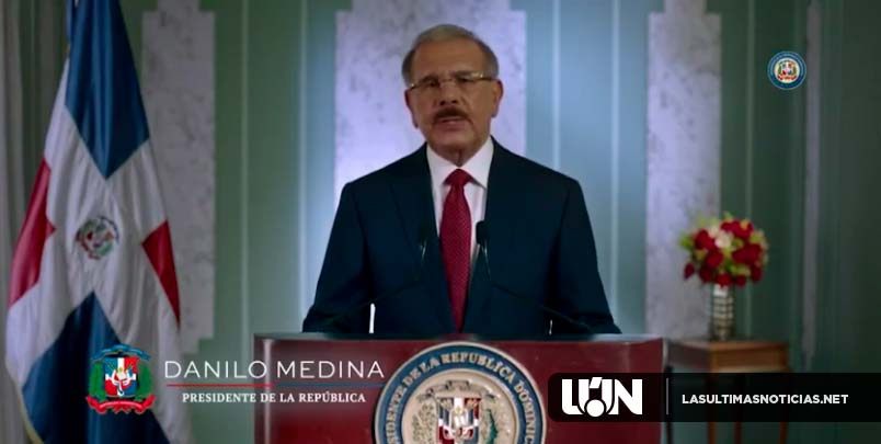Presidente Danilo Medina habló al pueblo dominicano