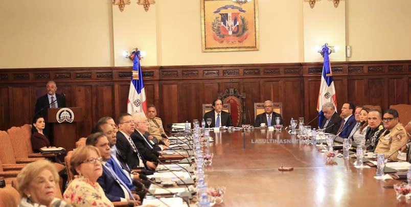 Republica Dominicana avanza en trabajos Evaluación Externa Conjunta Reglamento Sanitario Internacional. Ministro de la Presidencia, encabeza reunión