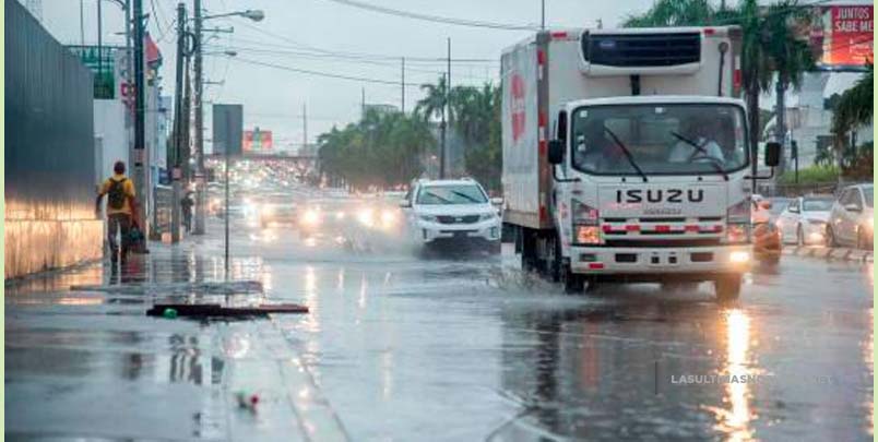 Nueva onda tropical entra este sábado al país y provocará más lluvias