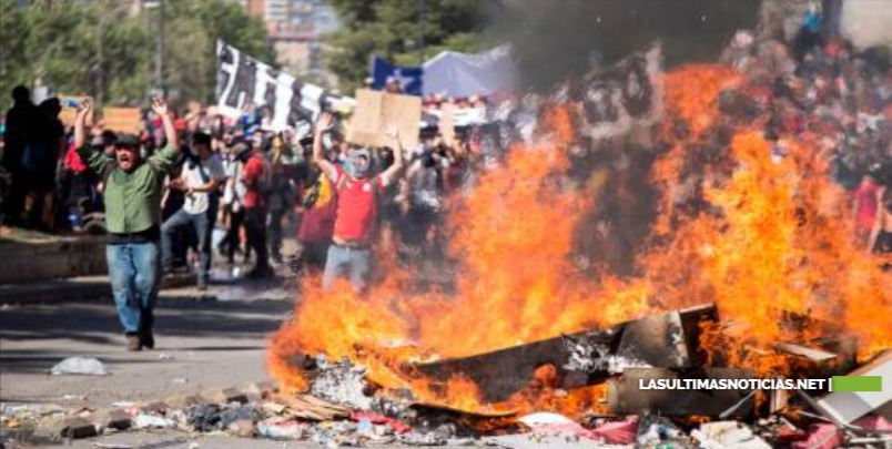 Diez datos de las protestas en Chile tras cinco días seguidos de disturbios