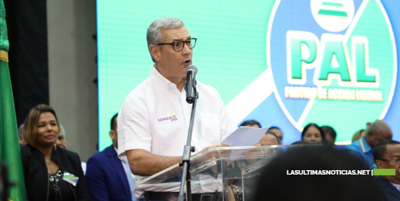PAL proclama a Gonzalo Castillo como su candidato presidencial