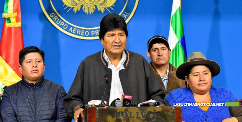 Renuncia el presidente de Bolivia, Evo Morales, tras casi 14 años en el poder