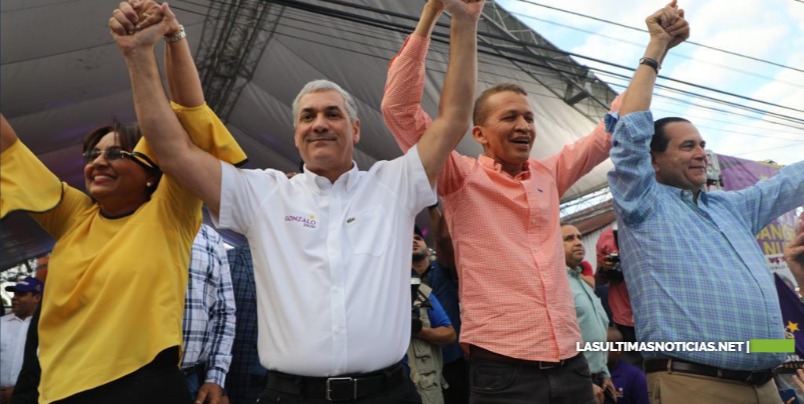 Con un PLD unido y «Un penco de candidato», Gonzalo Castillo asegura ganará en primera vuelta