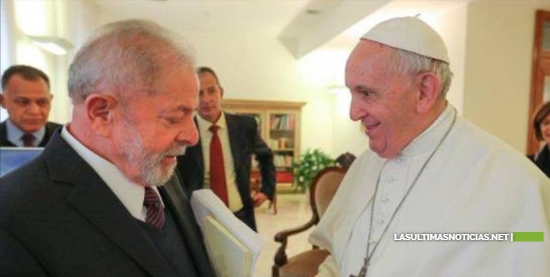 El papa a Lula: ‘Estoy contento de poder verlo caminando por la calle’