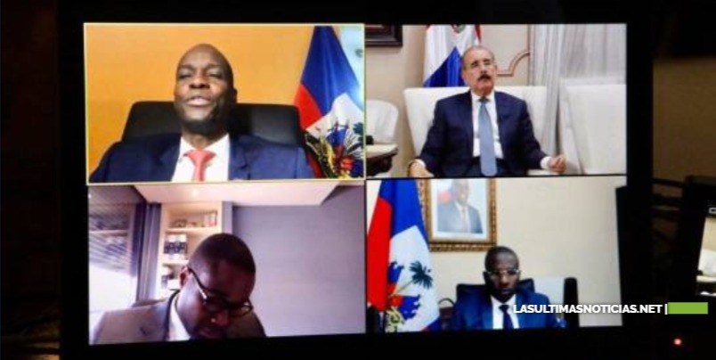 Presidente Danilo Medina sostiene conferencia con homólogo de Haití, Jovenel Moïse