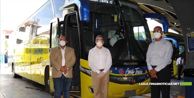 Caribe Tours reanuda servicios transporte interurbano con estricto protocolo