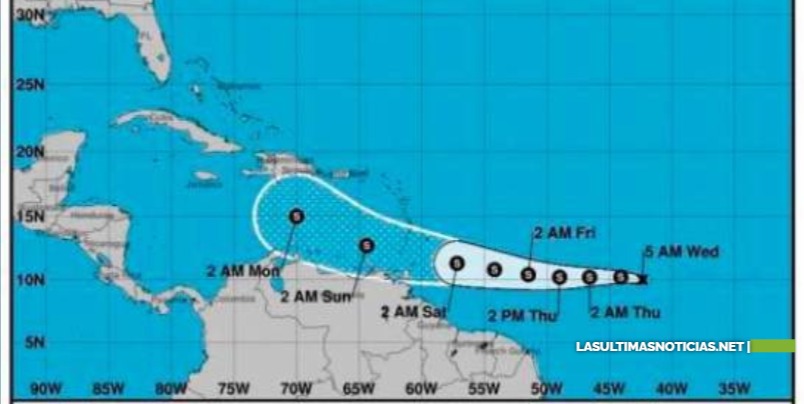 Tormenta tropical Gonzalo se convertirá en un huracán este jueves