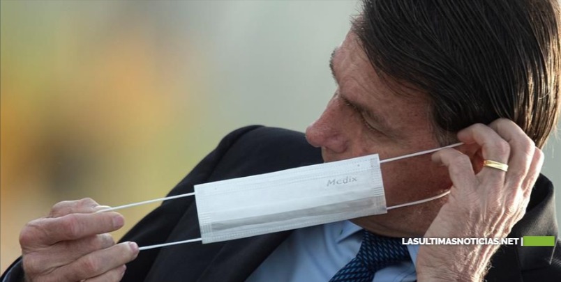Bolsonaro veta el uso obligatorio de máscara en comercios, templos y escuelas