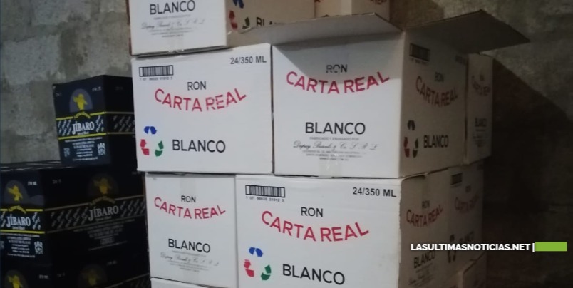 MSP decomisa más de 3 mil  botellas de bebidas alcohólicas adulterado en negocios de Santiago