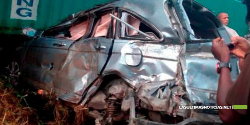 Accidente de transito , identifican muertos y heridos del accidente en La Vega