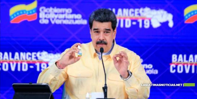 Nicolas Maduro presenta unas gotas “milagrosas” que “neutralizan” el coronavirus , COVID-19
