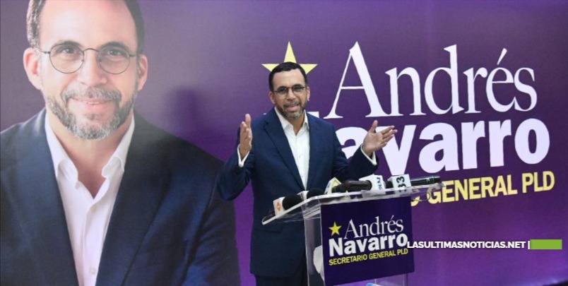 Andrés Navarro presenta candidatura para la Secretaría General del PLD fundamentada en seis ejes para la gestión de la transformación del Partido