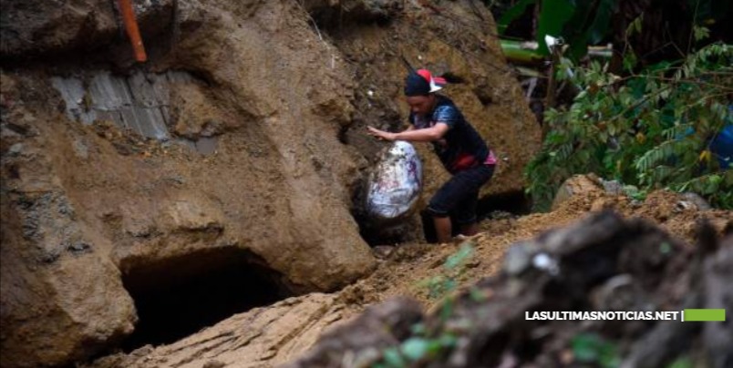 Informe de daños por lluvias en el Cibao: un puente colapsa, viviendas inundadas y sectores incomunicados