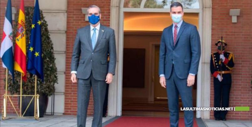 Luis Abinader trata con el presidente de España temas de la pandemia y la cooperación bilateral