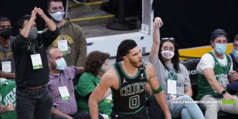 Jayson Tatum brilla con 50 y Celtics despiertan ante Nets