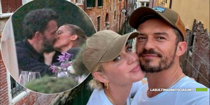 Jennifer Lopez y Ben Affleck se cuelan en las vacaciones de Katy Perry en Venecia