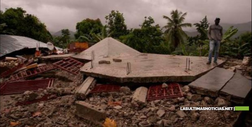 Saldo de muertos por el terremoto del sábado en Haití llega a 1,941