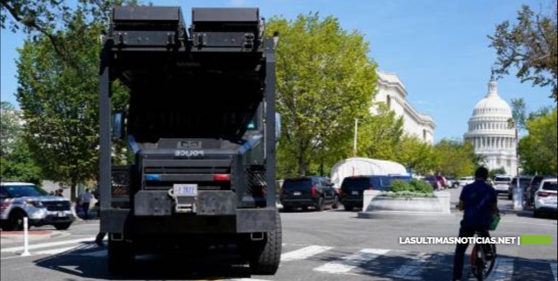 Policía en EEUU investiga una “amenaza de bomba” cerca del Capitolio