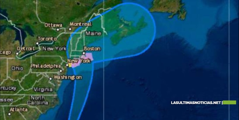 Estados unidos emite alerta de huracán para Nueva York y Nueva Inglaterra