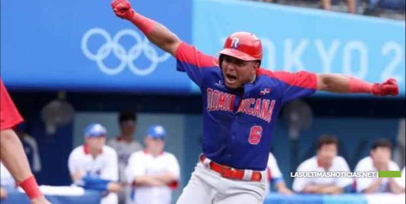 El Dominicano Erick Mejía en el Todos Estrellas del béisbol en Tokio 2020