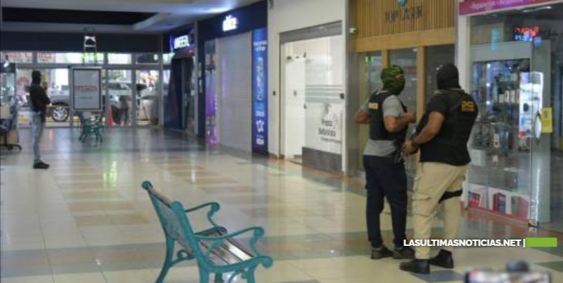 Allanan financiera en centro comercial del Distrito Nacional por Operación Larva