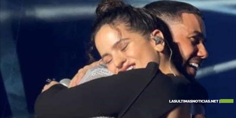 Las palabras de Romeo Santos a Rosalía tras cantar de sorpresa «Obsesión» en el Olímpico