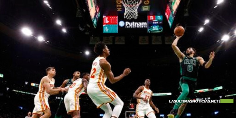 Celtics reaccionan e hilvanan ocho triunfos a vencer a Hawks