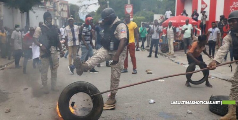 Haitianos se manifiestan en contra de los secuestros y la ola de violencia