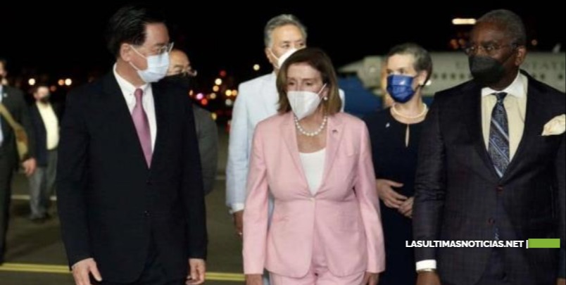 Pelosi inicia agenda en Taiwán con una visita al Legislativo