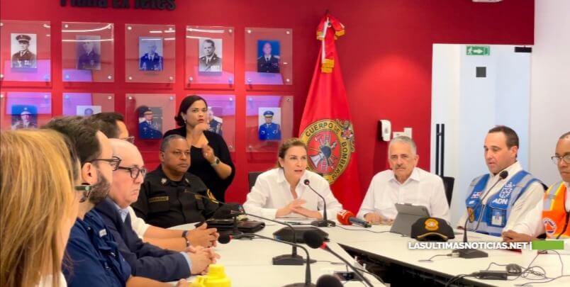 Alcaldesa Carolina Mejía activa Comité de Emergencia del DN por paso de Tormenta Fiona