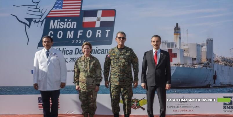 Ministro de Salud valora aportes misión Buque Hospital Militar USNS Comfort