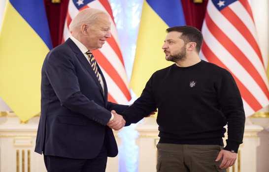 Joe Biden realiza una visita sorpresa a Ucrania por primera vez desde que inició la guerra