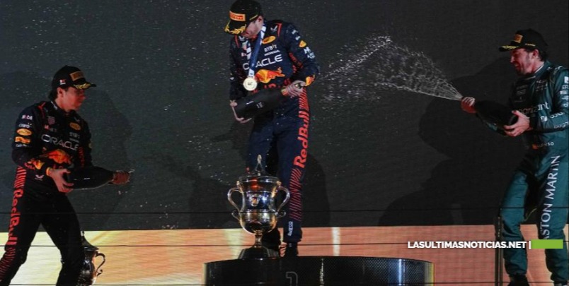 Max Verstappen abre con victoria, 1-2 de Red Bull en Bahréin