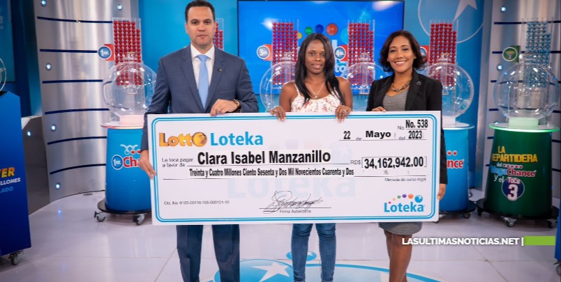 Madre soltera gana 34 millones de pesos con la LottoLoteka en Santo Domingo Este.