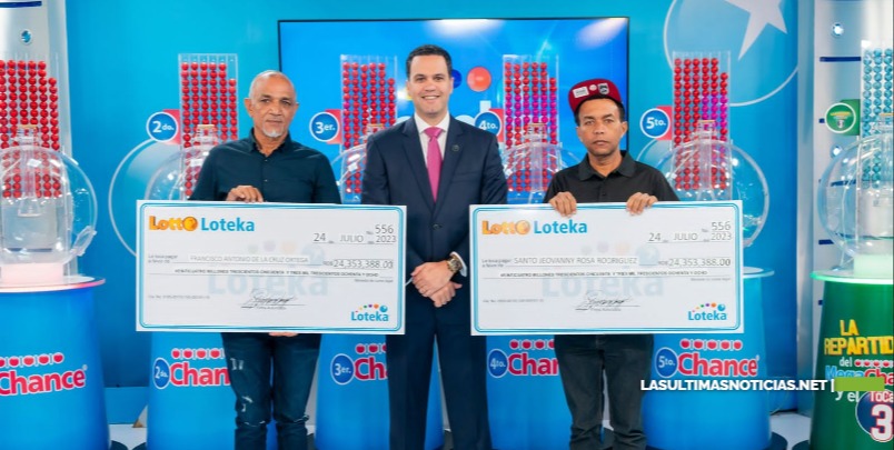 Motoconchista y mecánico reciben 24 millones de pesos cada uno con LottoLoteka.