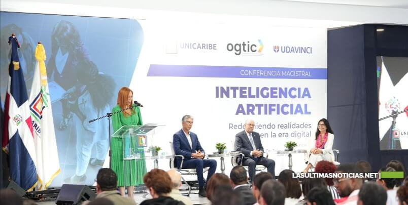 UNICARIBE, OGTIC y UDavinci de México realizan conferencia magistral sobre Inteligencia Artificial.